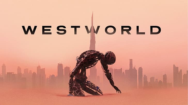 Westworld, serial tv, HBO, robot, Wallpaper HD