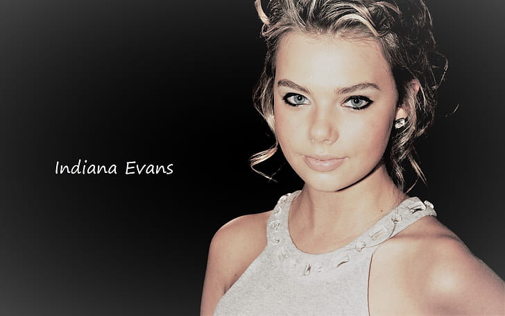 Actresses, Indiana Evans, Actress, Blonde, Blue Eyes, Celebrity, Girl, Woman, HD wallpaper