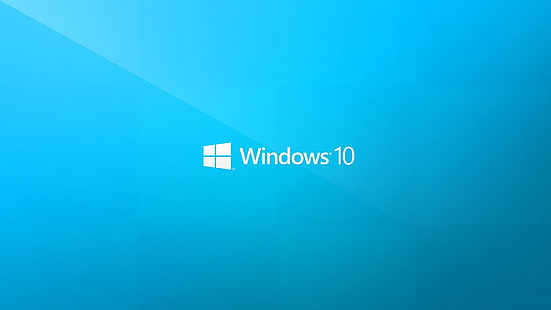 Windows 10 логотип, Windows 10, окно, минимализм, логотип, типография, HD обои HD wallpaper