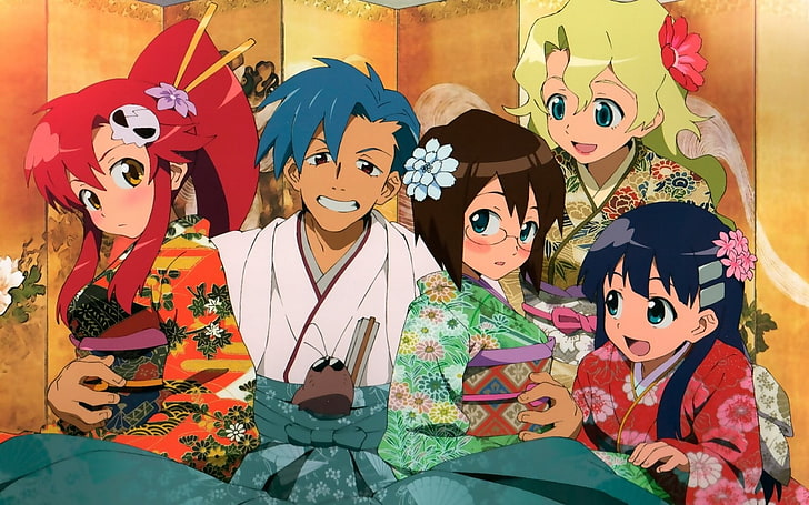 Kleidung für Kleinkinder, Tengen Toppa Gurren Lagann, Anime, Kamina, Littner Yoko, HD-Hintergrundbild