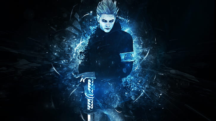 Devil May Cry 4, Devil May Cry, Vergil Hollowed, HD papel de parede