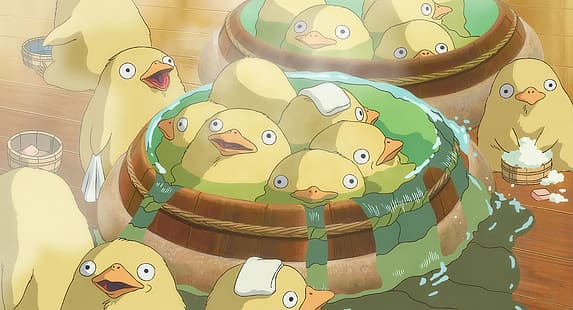 Le Voyage de Chihiro, anime, Studio Ghibli, Hayao Miyazaki, Fond d'écran HD HD wallpaper