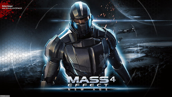 Mass Effect 4 New Age wallpaper, mass effect, andromeda, mass effect 4, bioware, HD wallpaper