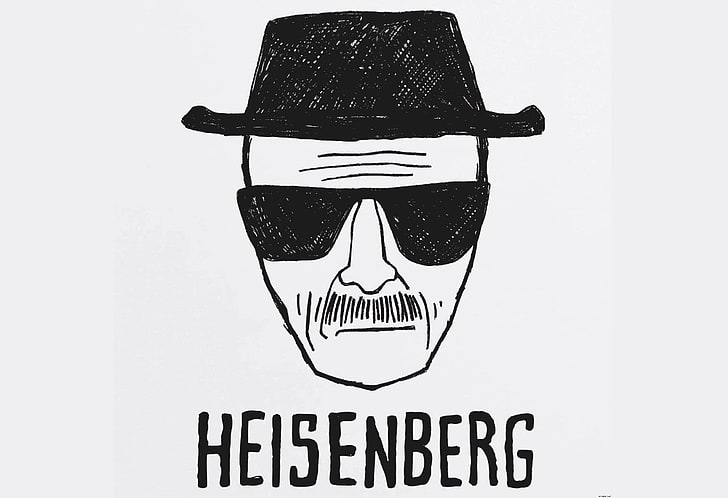 Heisenberg 로고, Breaking Bad, TV, 하이젠 베르크, HD 배경 화면