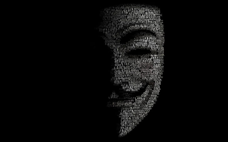 Anonym konst, anonym, HD tapet