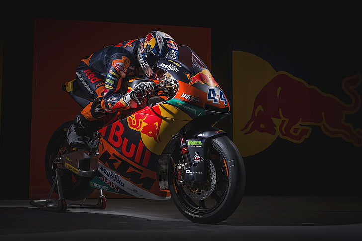 MotoGP bike, KTM Moto2, 4K, 2017, Race bike, HD wallpaper
