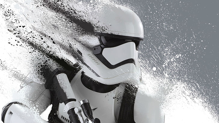 Star Wars Stormtrooper, Guerra nas Estrelas, Storm Troopers, Primeira Ordem, Star Wars: The Force Awakens, HD papel de parede
