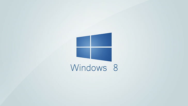 Windows 8, компьютер, Microsoft, минимализм, простой фон, HD обои