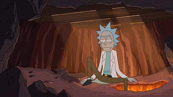Rick und Morty, Adult Swim, Zeichentrickfilm, Rick Sanchez, HD-Hintergrundbild HD wallpaper
