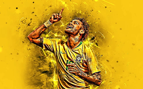 Soccer, Neymar, Brazilian, HD wallpaper HD wallpaper