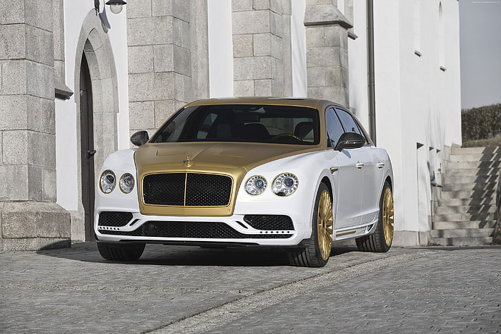 luxury cars, Mansory Bentley Continental, Flying Spur, Geneva Auto Show 2016, HD wallpaper