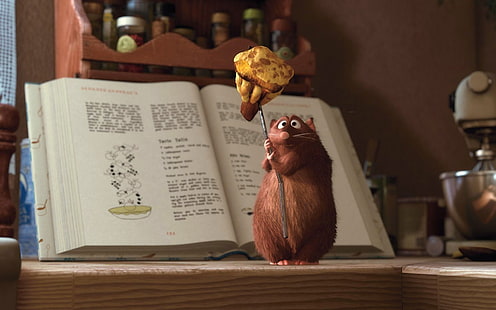 Ratatouille Emile, fromage, animation, rat, comédie, Fond d'écran HD HD wallpaper