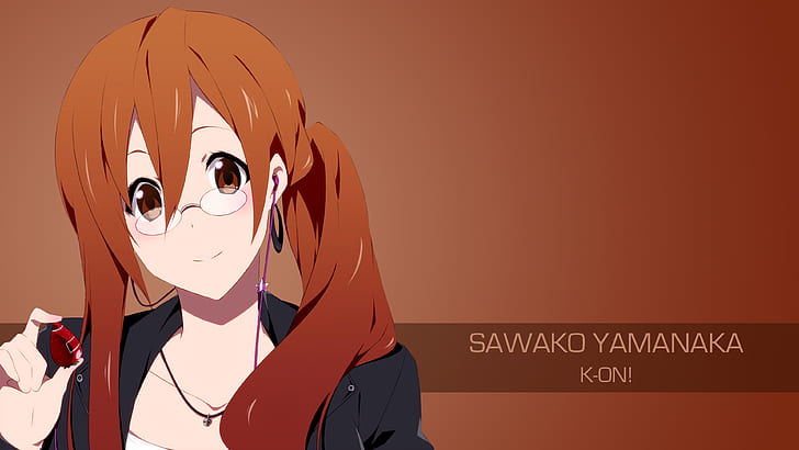 anime girls, K-ON!, Sawako Yamanaka, HD wallpaper