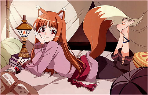 Holo, Spice und Wolf, Okamimimi, HD-Hintergrundbild HD wallpaper