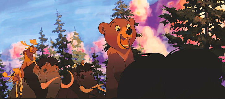 1brotherbear, 모험, 애니메이션, 곰, 형제, 코미디, 디즈니, 가족, HD 배경 화면