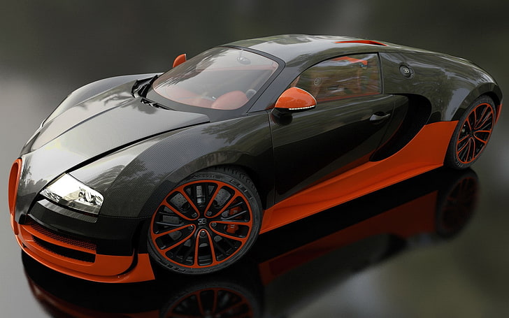 Bugatti Veyron Super Sport, Super Car, Tapety HD