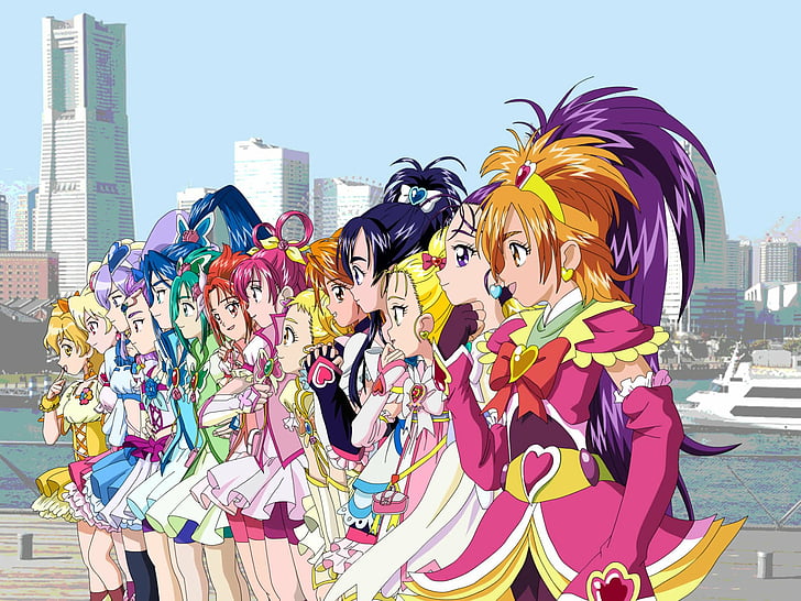 Anime, Pretty Cure!, Sfondo HD