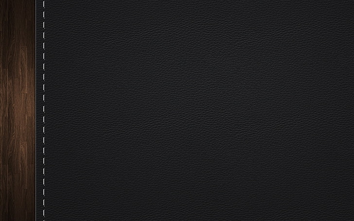 Black leather, texture, leather, HD wallpaper | Wallpaperbetter