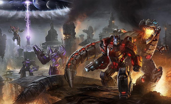 Transformers Fall Of Cybertron, Transformers wallpaper, Games, , game, HD wallpaper