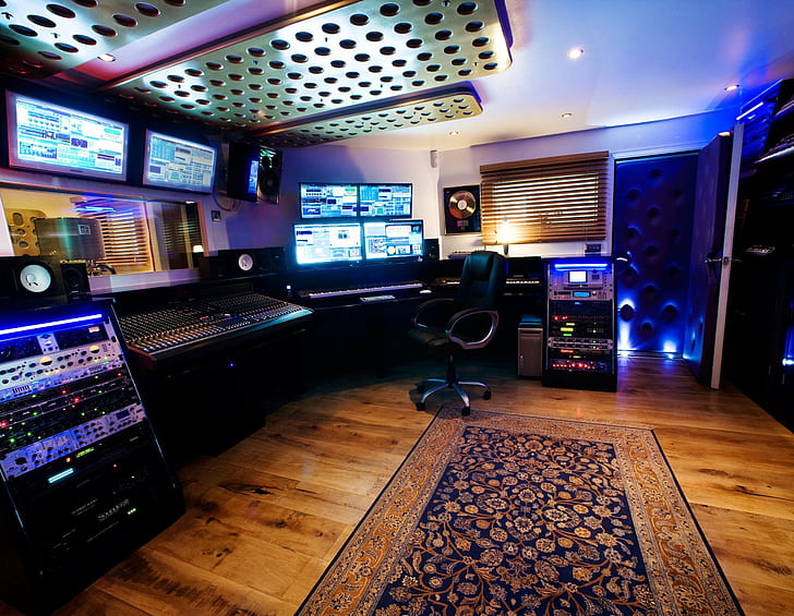 computer, music, Studios, HD wallpaper