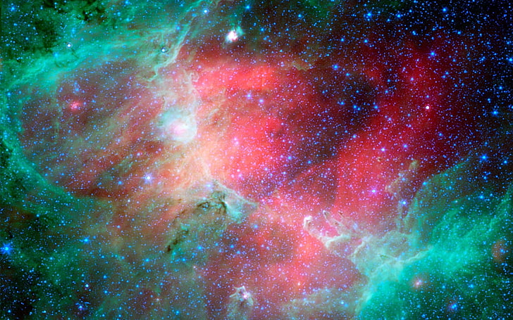 ruang, nebula, bintang, Wallpaper HD