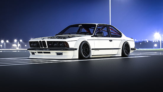 weiße Autos, BMW, BMW M6, Rostislav Prokop, Fahrzeug, HD-Hintergrundbild HD wallpaper