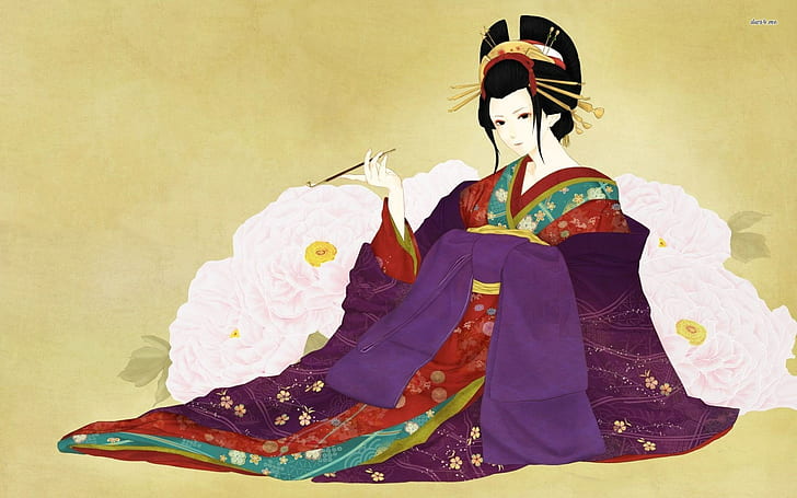 geisha, Fondo de pantalla HD