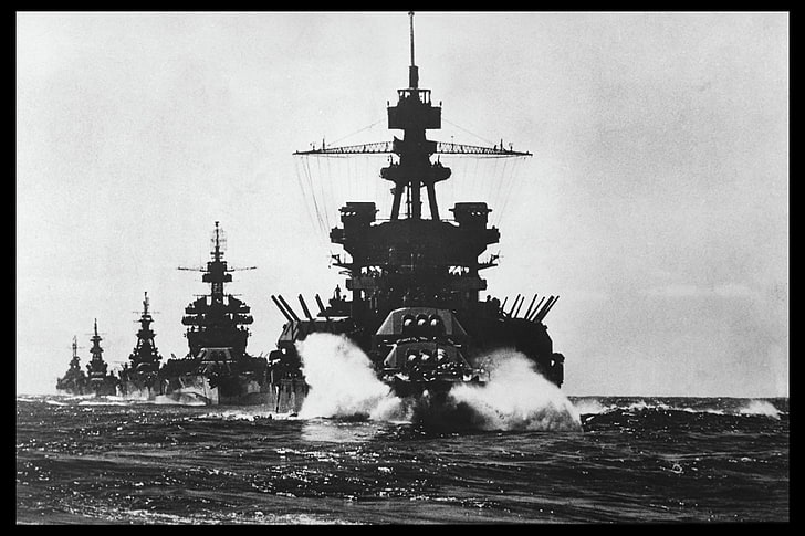 война, Втората световна война, кораб, HD тапет