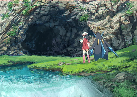 Girls Avenue, Pokémon, Hikari (pokemon), Empoleon, Fondo de pantalla HD HD wallpaper