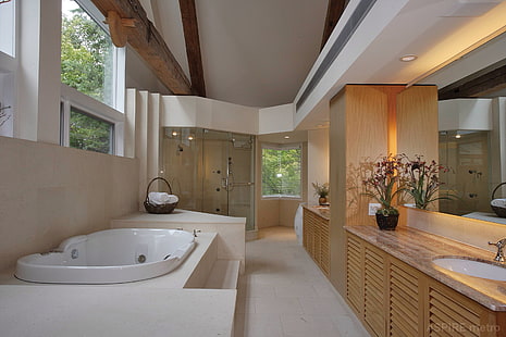 white ceramic sink, architecture, HD wallpaper HD wallpaper