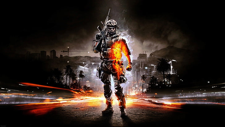 Тапет на Call of Duty, Battlefield 3, HD тапет