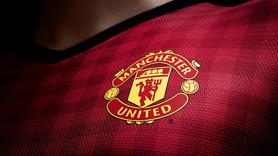 Манчестер Юнайтед, футбольные клубы, красный дьявол, HD обои HD wallpaper