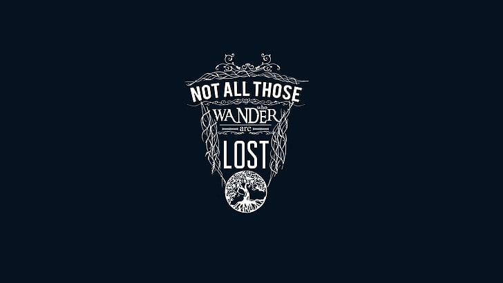 J. R. R. Tolkien, quote, typography, HD wallpaper