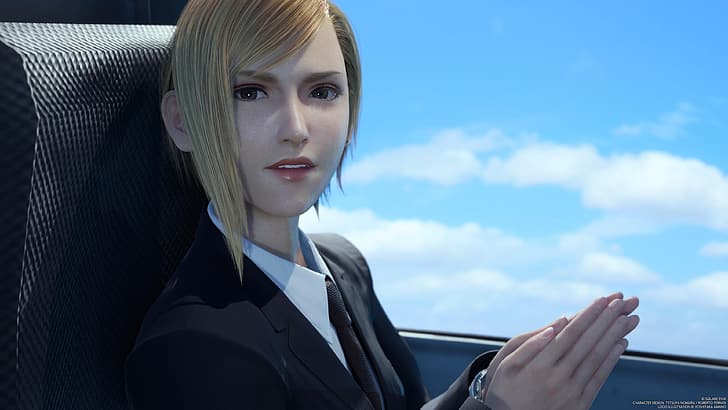 Final Fantasy VII: Rebirth, Elena, personajes de videojuegos, Fondo de pantalla HD