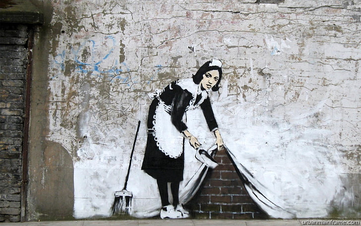 Banksy, Fond d'écran HD