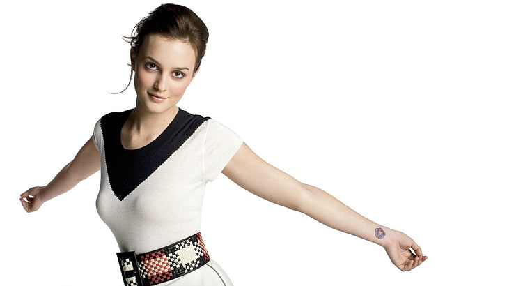 kobiety, gwiazdy, Leighton Meester, Tapety HD
