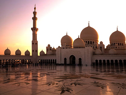 التصوير ، الإسلام ، العمارة الإسلامية ، المسجد، خلفية HD HD wallpaper