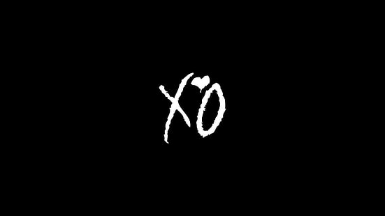 The Weeknd, XO, plano de fundo simples, HD papel de parede HD wallpaper