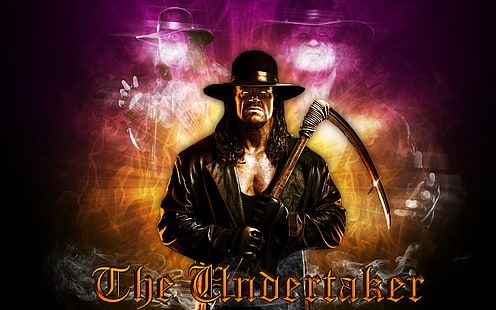 The Undertaker Reaper WWE, papel de parede de Undertaker, WWE, o agente funerário, campeão da wwe, lutador, HD papel de parede HD wallpaper