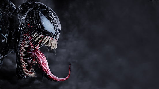 Venom, Tom Hardy, 4K, HD wallpaper HD wallpaper