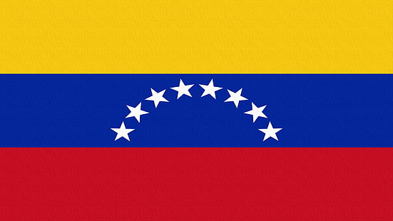 Venezuela Flagge, Venezuela, Flagge, Sterne, HD-Hintergrundbild HD wallpaper