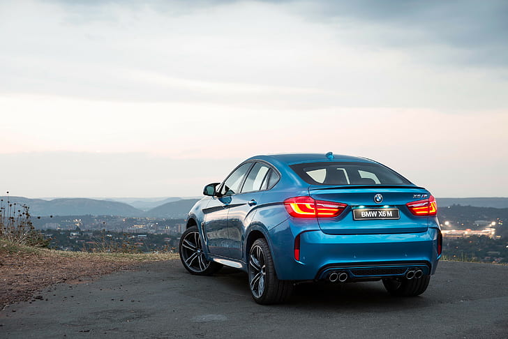 2015, BMW, X6, M, ZA-spec, F16, blaue Limousine, Autos s HD, s, hd Hintergründe, Autos, HD-Hintergrundbild