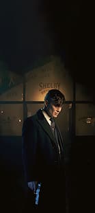 Thomas Shelby, Peaky Blinders, ritratto, cinema, Sfondo HD HD wallpaper