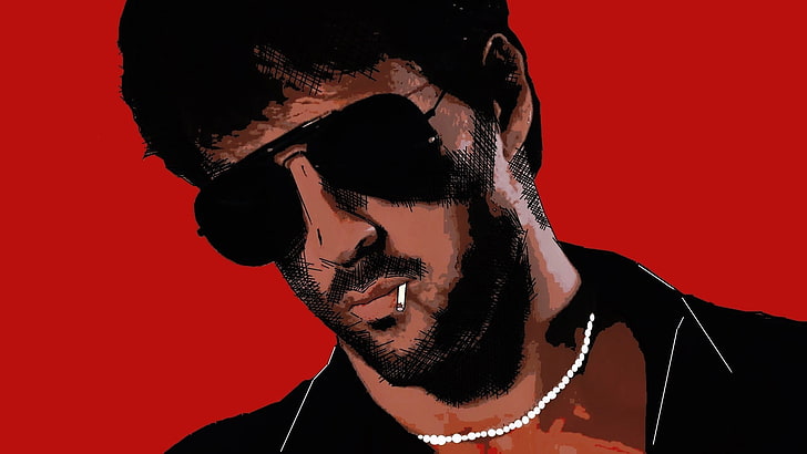 pria, kacamata, Cobra (film), Sylvester Stallone, Wallpaper HD