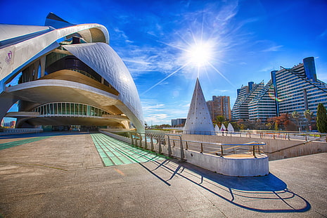 Spanien, Stadtbild, Stadt, Sonne, Architektur, Valencia (Spanien), HD-Hintergrundbild HD wallpaper
