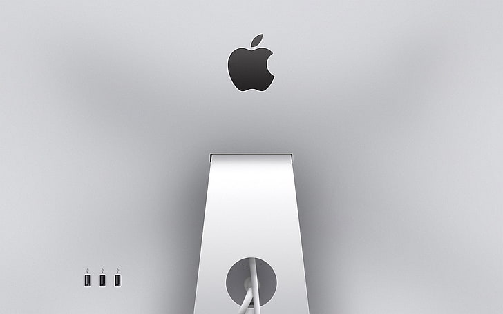 Silber iMac, Imac, Computer, Mac, Apfel, PC, HD-Hintergrundbild