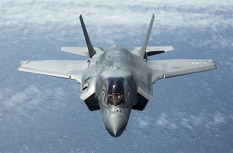 เครื่องบินขับไล่, Lockheed Martin F-35 Lightning II, เครื่องบิน, เครื่องบินขับไล่เจ็ท, เครื่องบินรบ, วอลล์เปเปอร์ HD HD wallpaper