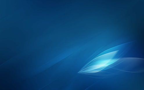 fondo simple, abstracto, azul, ilustración, degradado, Fondo de pantalla HD HD wallpaper