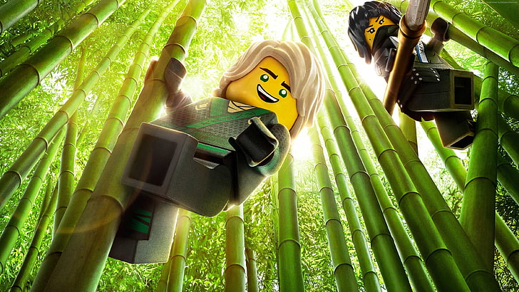 4k, The LEGO Ninjago Movie, HD wallpaper