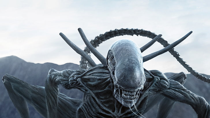 2017, Alien: Covenant, 4K, HD тапет